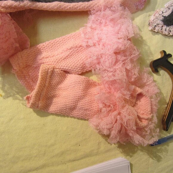 VTG HANDMADE ELEPHANT COSTUME, PERIOD DRESS, KIDS - Picture 3 of 6